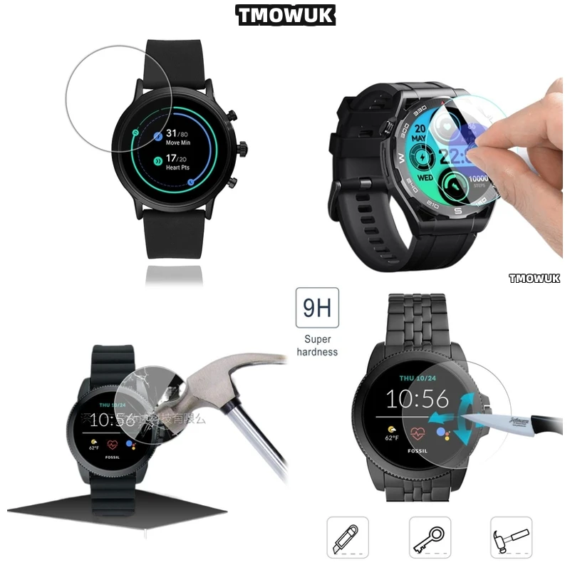 For FOSSIL Gen 5 5E 6 42MM 44MM - 9H Hard Anti-Scratch Ultra-Thin - HD Tempered Glass Screen Protector For Smartwatch
For FOSSIL Gen 5 5E 6 42MM 44MM - 9H Hard Anti-Scratch Ultra-Thin - HD Tempered Glass Screen Protector For Smartwatch