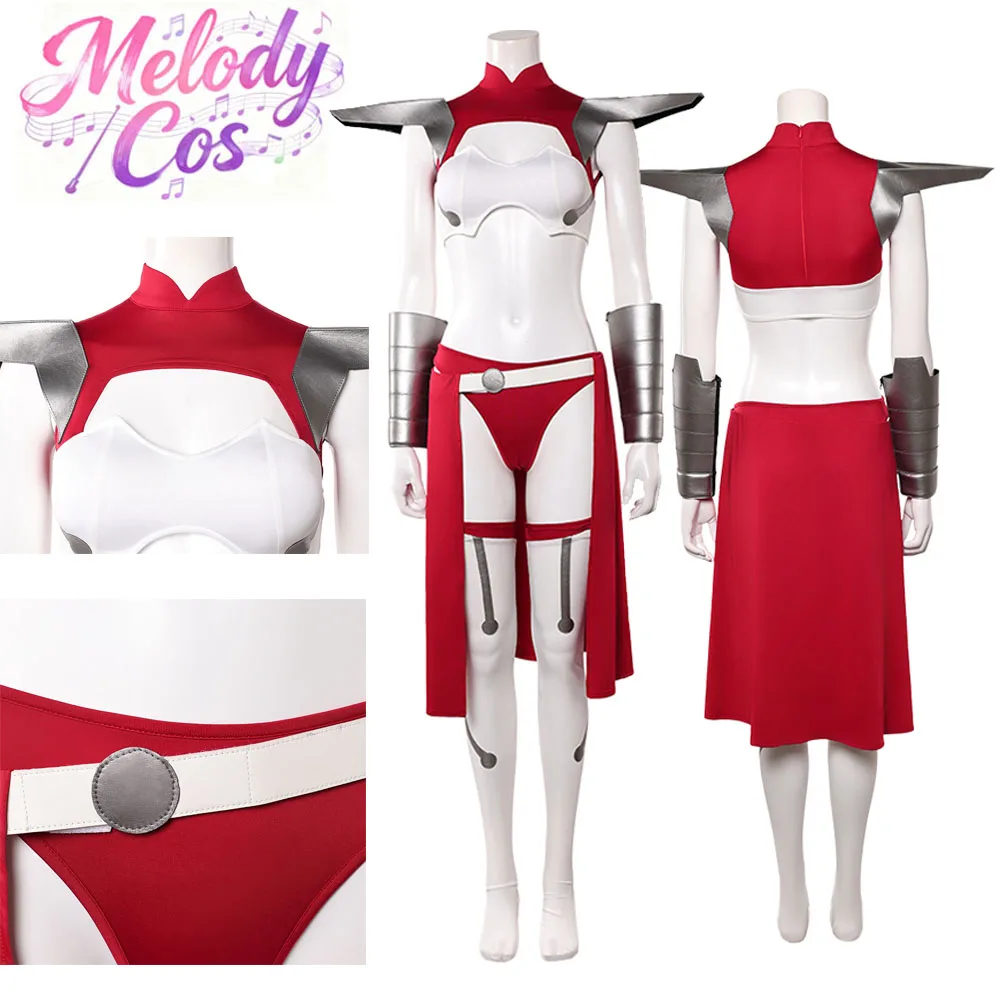 Adult Women Universa Cosplay Costume Anime Invincible Fantasia Top Wristband Shorts Waist Wrap Outfits Halloween Party Carnival
Adult Women Universa Cosplay Costume Anime Invincible Fantasia Top Wristband Shorts Waist Wrap Outfits Halloween Party Carnival