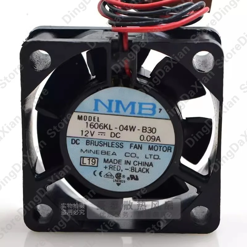 D+ For NMB 160KL-04W-B30 1PCS DC12V 0.09A 4CM 2-Wire Silent Cooling Fan 4015 40×40×15mm
D+ For NMB 160KL-04W-B30 1PCS DC12V 0.09A 4CM 2-Wire Silent Cooling Fan 4015 40×40×15mm