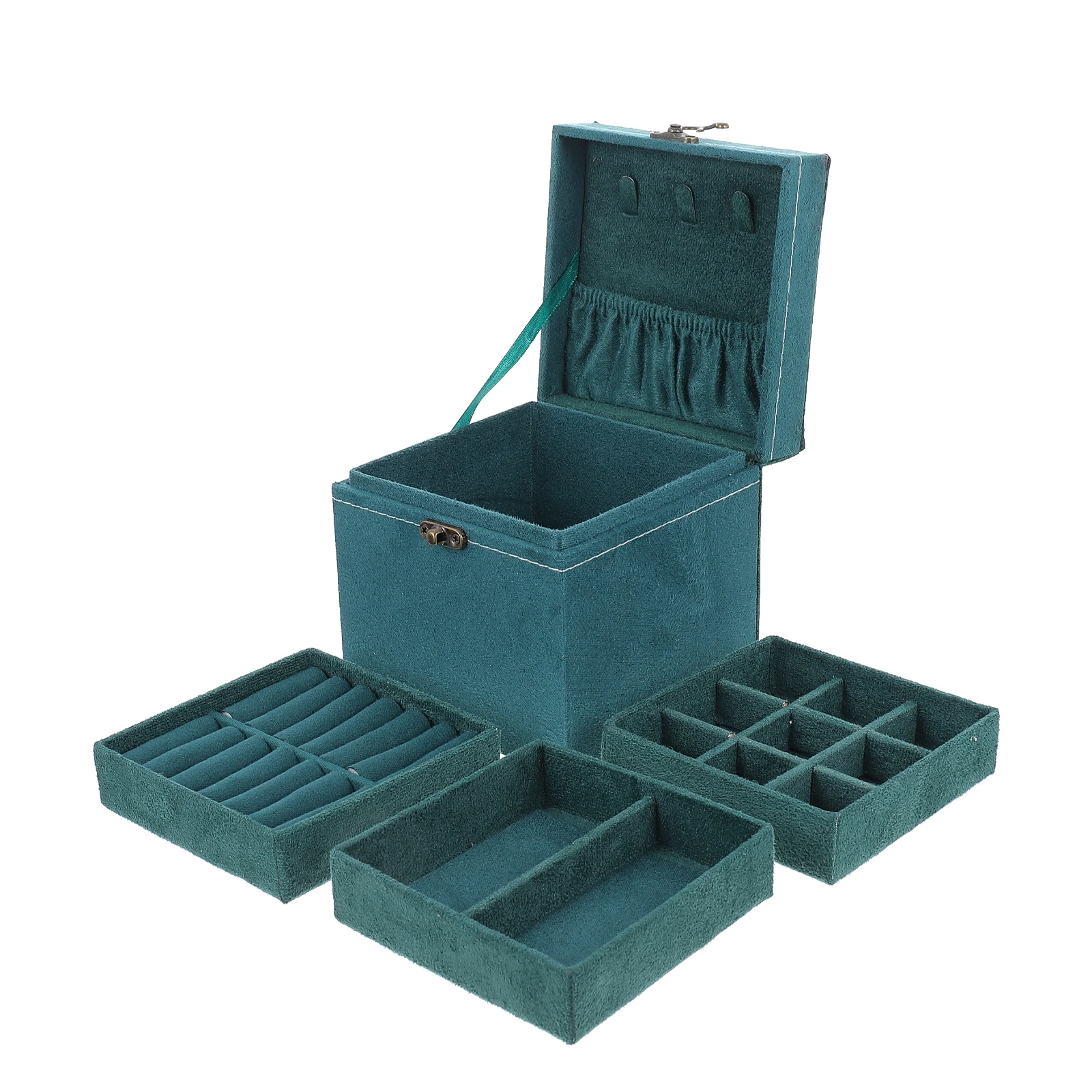 Jewelry Storage Decorative ganizer Retro Suede Household Trinket Velvet Material Lightweight Desktop Trinket Box Compact
Jewelry Storage Decorative ganizer Retro Suede Household Trinket Velvet Material Lightweight Desktop Trinket Box Compact
