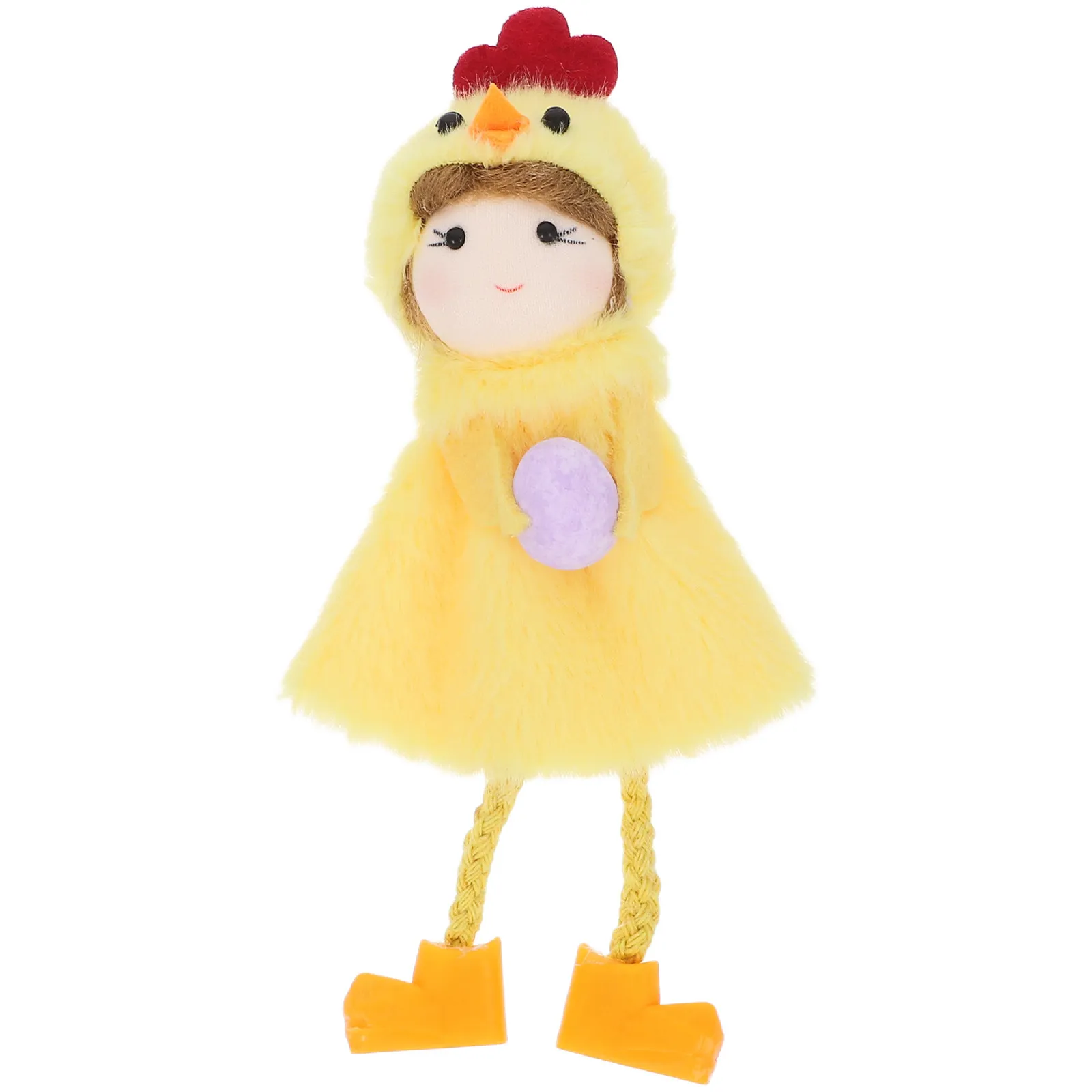 Easter Girl Hanging Small Chicken Ornament Soft Figure Decoration Indoor Hanging Charm Party Favor Theme Decor
Easter Girl Hanging Small Chicken Ornament Soft Figure Decoration Indoor Hanging Charm Party Favor Theme Decor