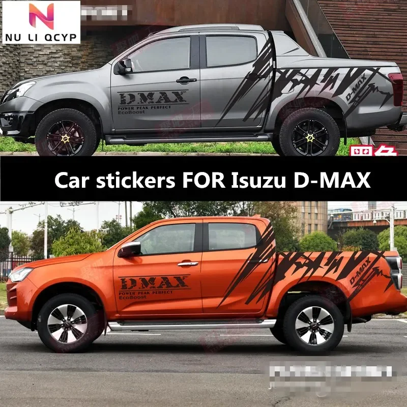 Автомобильные наклейки для Isuzu DMAX DMAX, модификация внешнего вида пикапа, персонализированные модные наклейки на заказ, виниловая пленка
Автомобильные наклейки для Isuzu DMAX DMAX, модификация внешнего вида пикапа, персонализированные модные наклейки на заказ, виниловая пленка