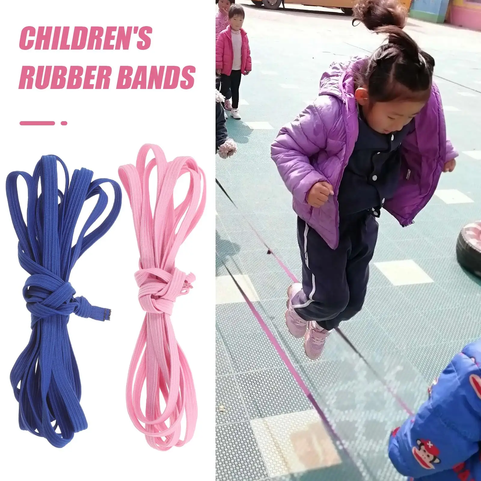 2 Pcs Elastic Jump Rope for Fitness Kids Sports Toys Lightweight Skipping Ropes Portable Christmas Gift
2 Pcs Elastic Jump Rope for Fitness Kids Sports Toys Lightweight Skipping Ropes Portable Christmas Gift