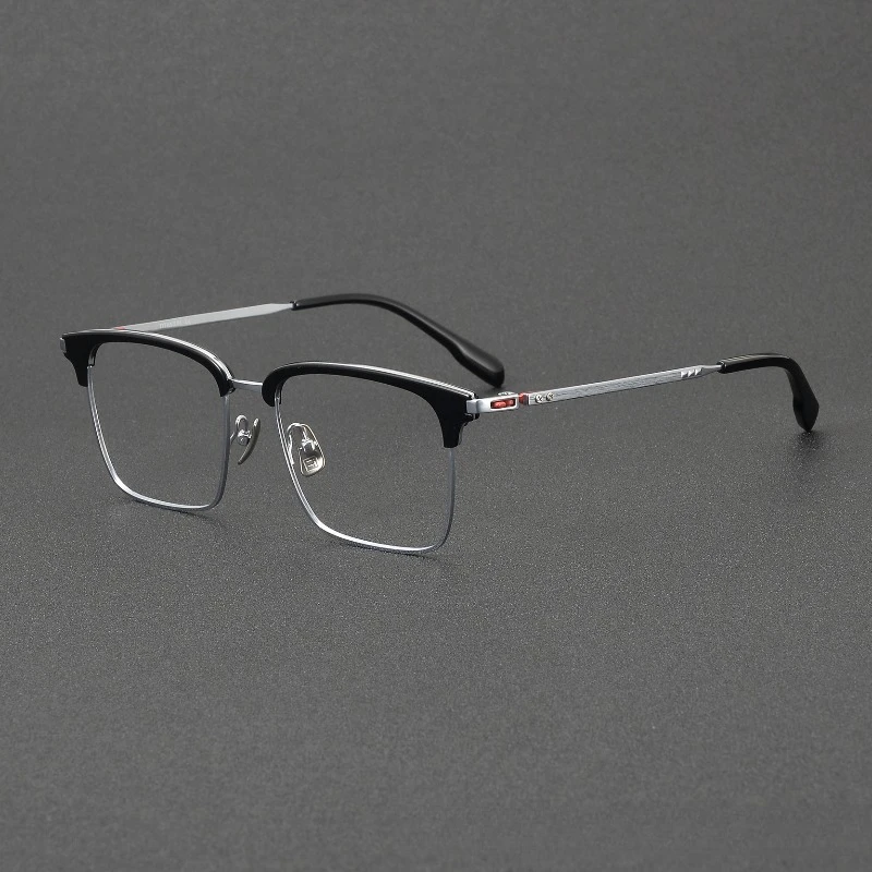 Top Fashion Business Acetate Eyebrow Glasses Frames Titanium Men Large Size Square Ultra-light Prescription for Reading Eyewear
Top Fashion Business Acetate Eyebrow Glasses Frames Titanium Men Large Size Square Ultra-light Prescription for Reading Eyewear