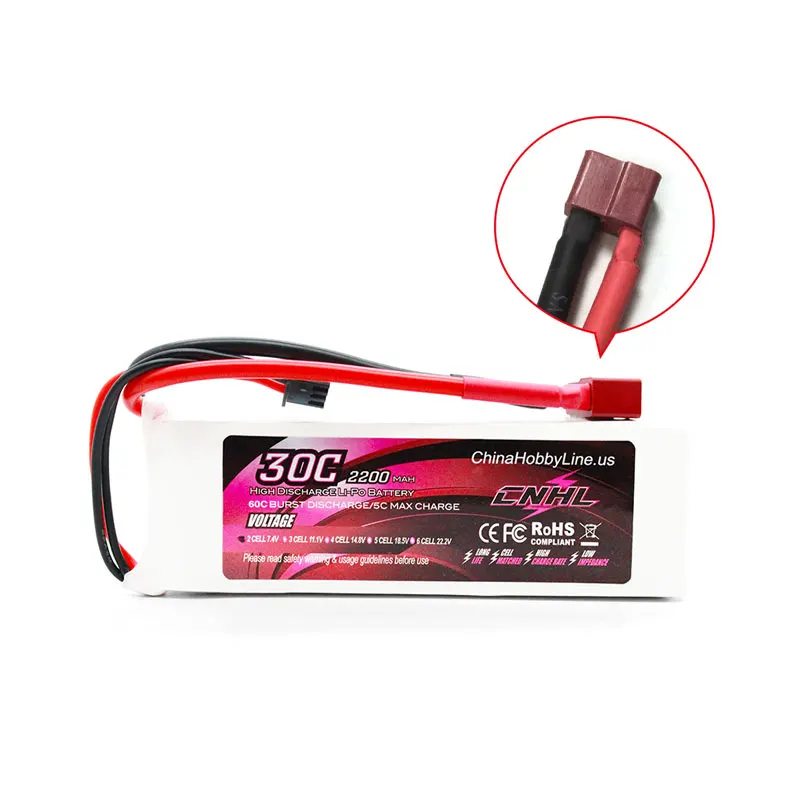 CNHL 2S 7,4 В Lipo аккумулятор 2200 мАч 30C с разъемом T Deans XT60 для FPV квадрокоптера Дрон Самолет Вертолет Автомобиль Хобби
CNHL 2S 7,4 В Lipo аккумулятор 2200 мАч 30C с разъемом T Deans XT60 для FPV квадрокоптера Дрон Самолет Вертолет Автомобиль Хобби
