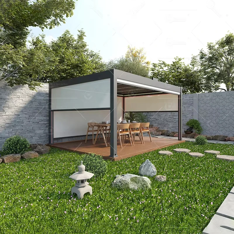 Pergolas And Gazebos Outdoor Waterproof Motorized Pergola Aluminium Outdoor Louvered Pergola Motorized
Pergolas And Gazebos Outdoor Waterproof Motorized Pergola Aluminium Outdoor Louvered Pergola Motorized