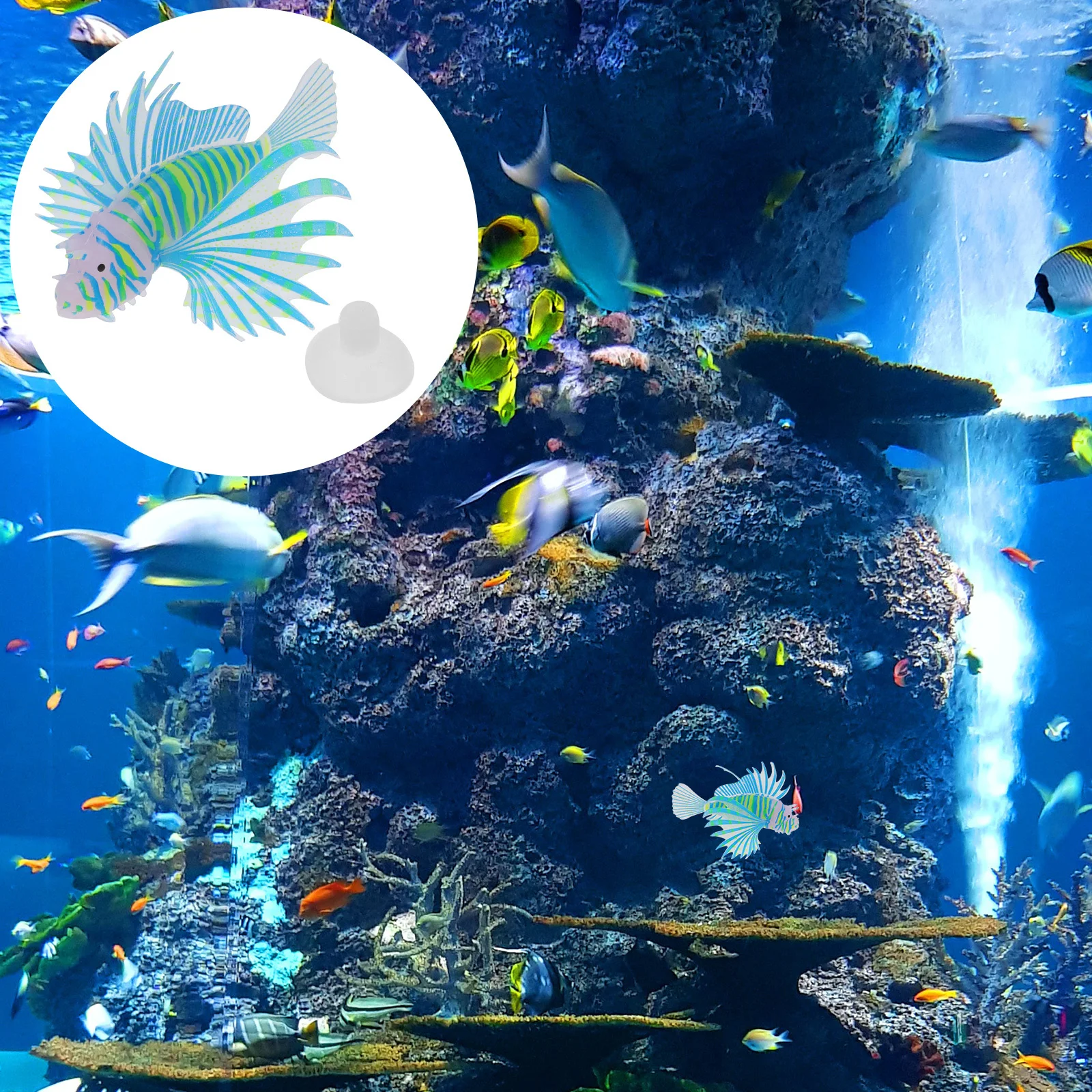 Silicone Artificial Luminous Lionfish Aquarium Fish Tank Decoration Glowing Decorative Realistic Fish Ornament
Silicone Artificial Luminous Lionfish Aquarium Fish Tank Decoration Glowing Decorative Realistic Fish Ornament