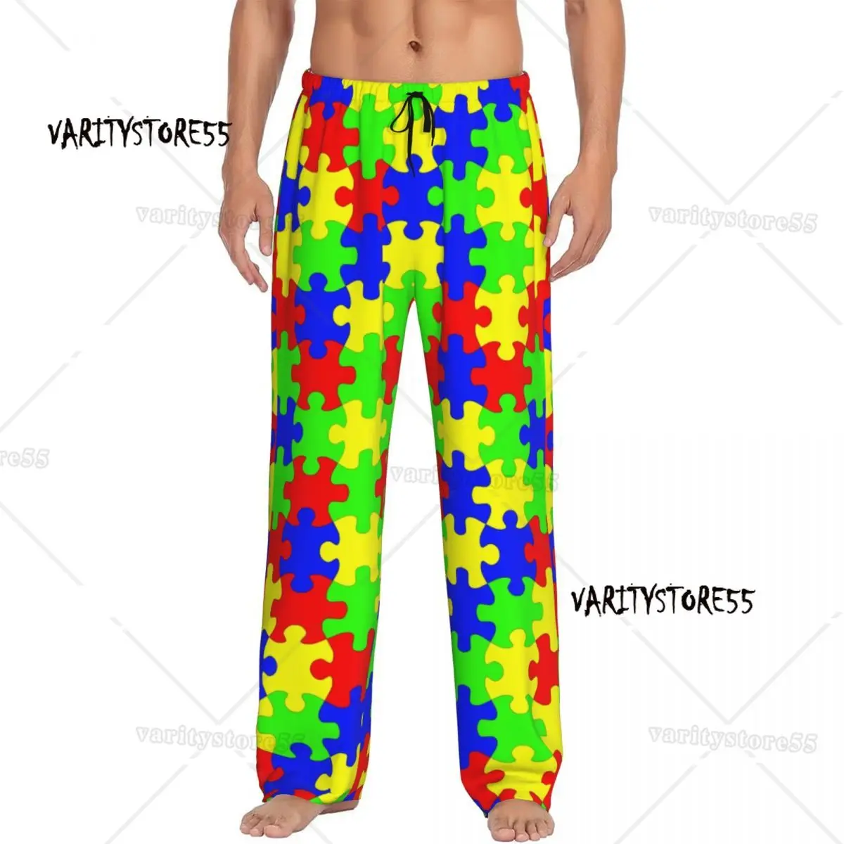 Мужские красочные пазлы, пижамные штаны с информацией об аутизме, одежда для сна с принтом на заказ, низ с карманами
Мужские красочные пазлы, пижамные штаны с информацией об аутизме, одежда для сна с принтом на заказ, низ с карманами