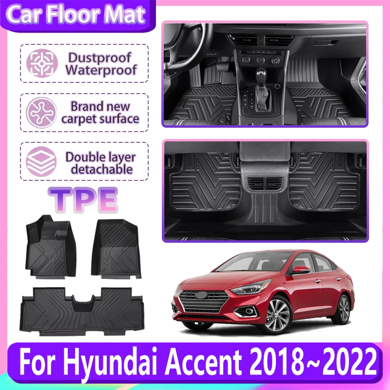 Для Hyundai Accent HC YC аксессуары 2018 ~ 2022 2019 TPE автомобильный напольный коврик для ног, подкладка для ног, коврик для ковра, водонепроницаемый коврик, автомобильные аксессуары
Для Hyundai Accent HC YC аксессуары 2018 ~ 2022 2019 TPE автомобильный напольный коврик для ног, подкладка для ног, коврик для ковра, водонепроницаемый коврик, автомобильные аксессуары