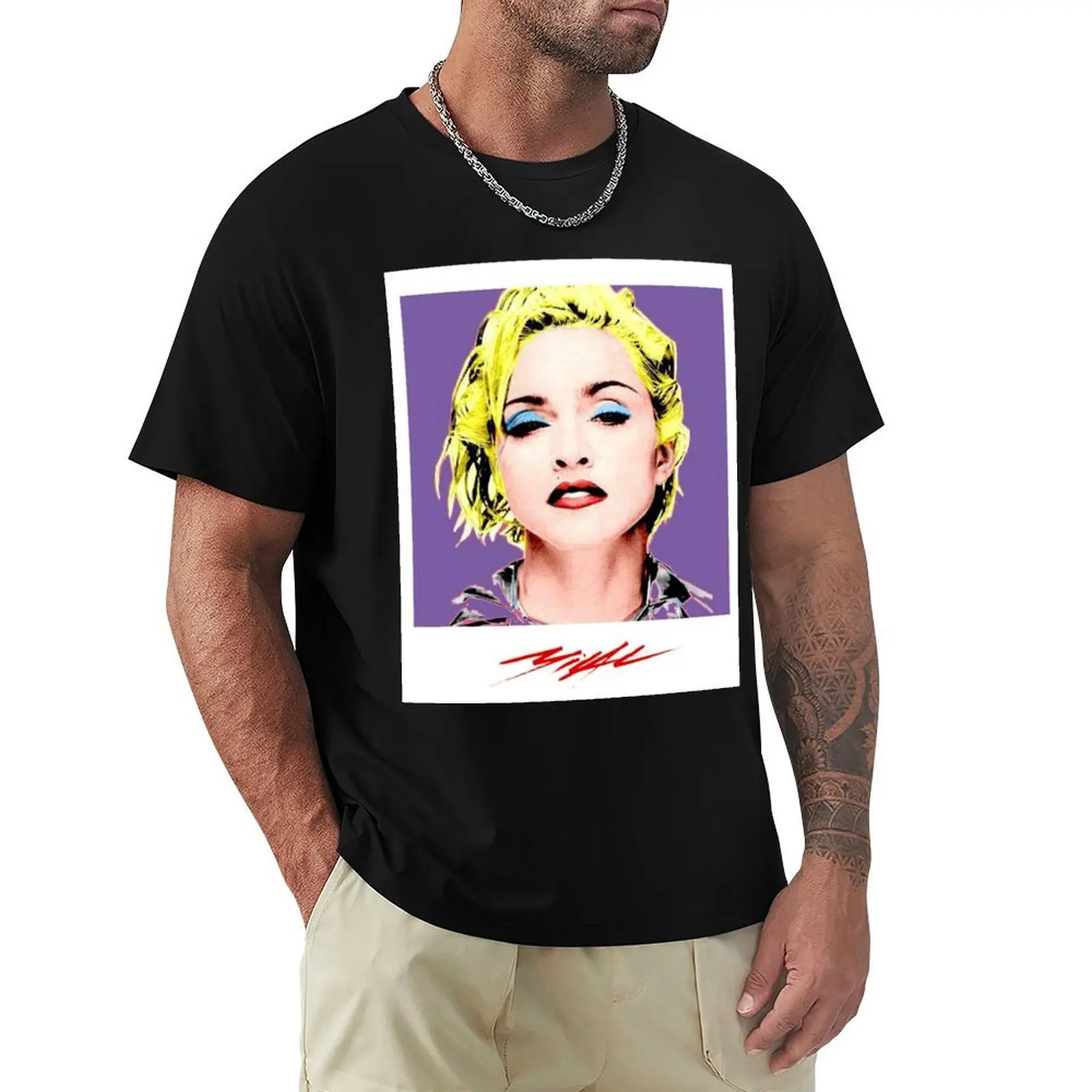 PURPLE POP - Madonna fan art T-Shirt Durable Work Wear T-Shirt
PURPLE POP - Madonna fan art T-Shirt Durable Work Wear T-Shirt