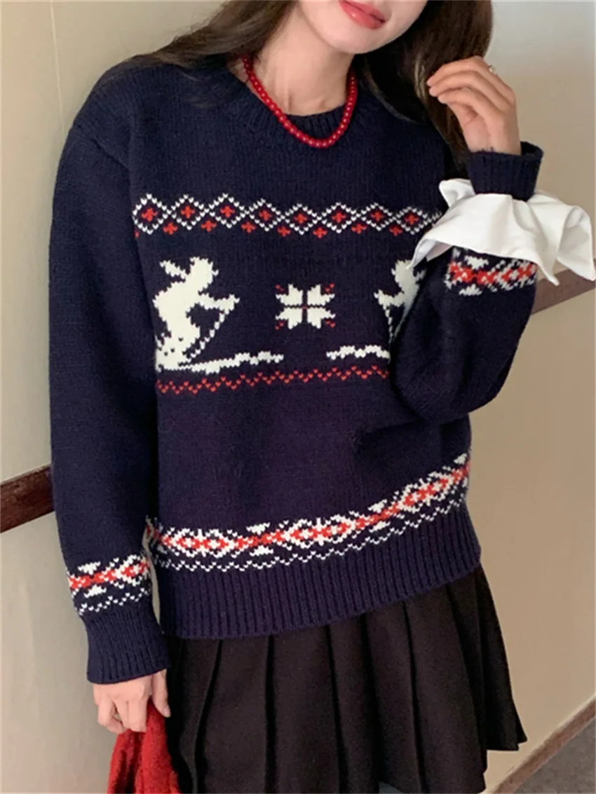 Alien Kitty Daily All Match Sweaters Slim Women Chic Casual Knitted Outwear Vintage Spring 2025 Vintage Casual Sweet New Loose
Alien Kitty Daily All Match Sweaters Slim Women Chic Casual Knitted Outwear Vintage Spring 2025 Vintage Casual Sweet New Loose
