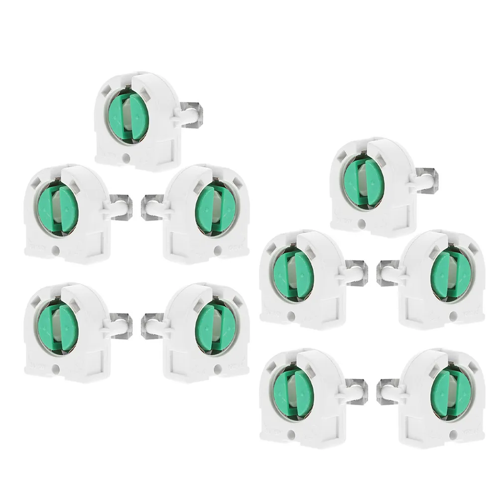 10Pcs T8 Lamp Holder Socket Porcelain Light Socket Base Non-Shunted Light Holder for LED Fluorescent Tube Home Commercial
10Pcs T8 Lamp Holder Socket Porcelain Light Socket Base Non-Shunted Light Holder for LED Fluorescent Tube Home Commercial