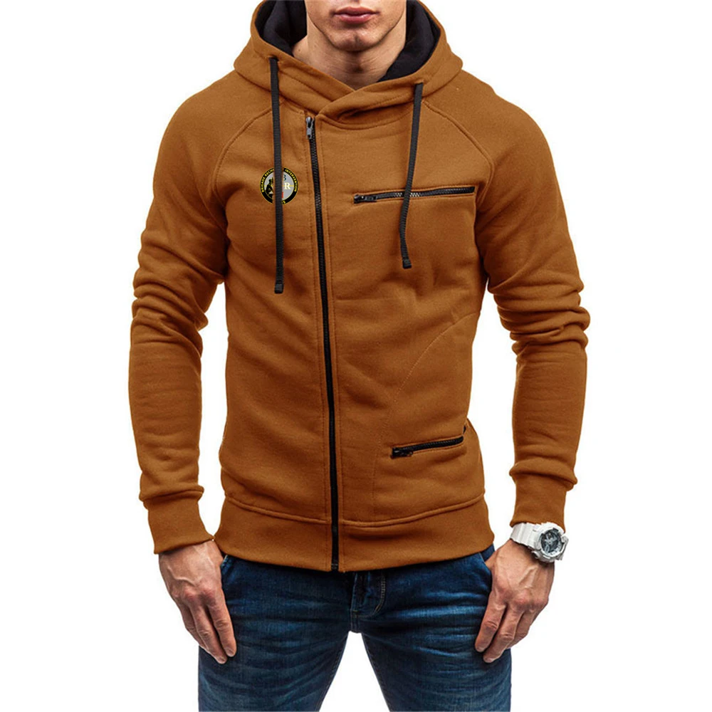 2025 Slim Jacket Spring And Autumn Leisure Hoodies Man's France Special Elite Forces BRI Logo Print Drawstring Hooded Coat
2025 Slim Jacket Spring And Autumn Leisure Hoodies Man's France Special Elite Forces BRI Logo Print Drawstring Hooded Coat