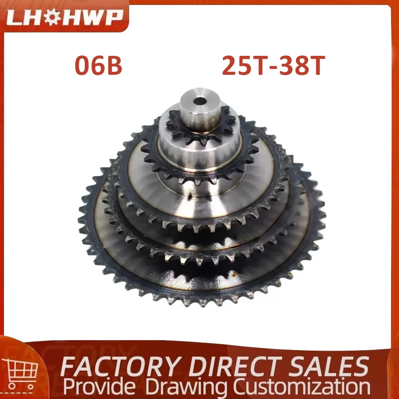 06B 3 Point Sprocket 25/26/27/28/29/30/31/32/33/34/35/36/37/38T Process Inner Hole 12/14/16mm 45# Steel Sprocket No Screw Hole
06B 3 Point Sprocket 25/26/27/28/29/30/31/32/33/34/35/36/37/38T Process Inner Hole 12/14/16mm 45# Steel Sprocket No Screw Hole