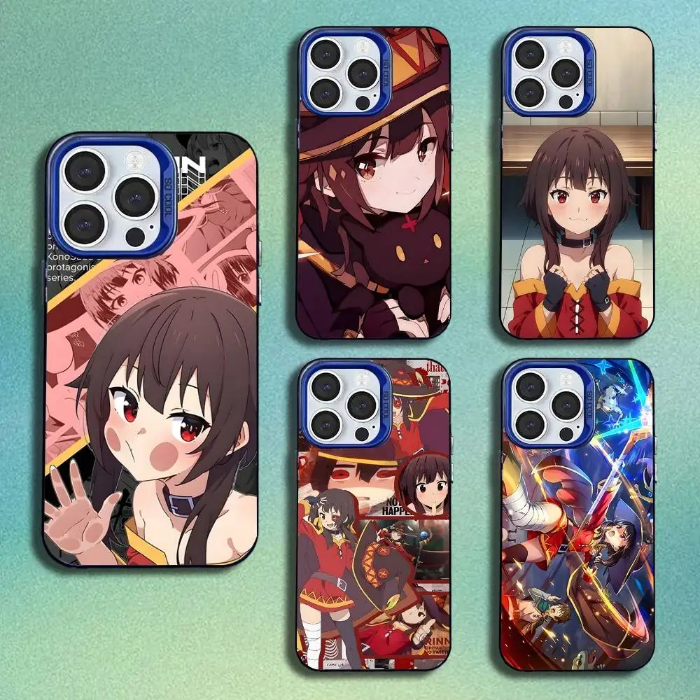 Megumin Anime K-KonoSubaS Phone Case For iPhone 16,15,14,13,12,11,Mini,Pro,SE,MAX Blue Matte Silicone Cover
Megumin Anime K-KonoSubaS Phone Case For iPhone 16,15,14,13,12,11,Mini,Pro,SE,MAX Blue Matte Silicone Cover