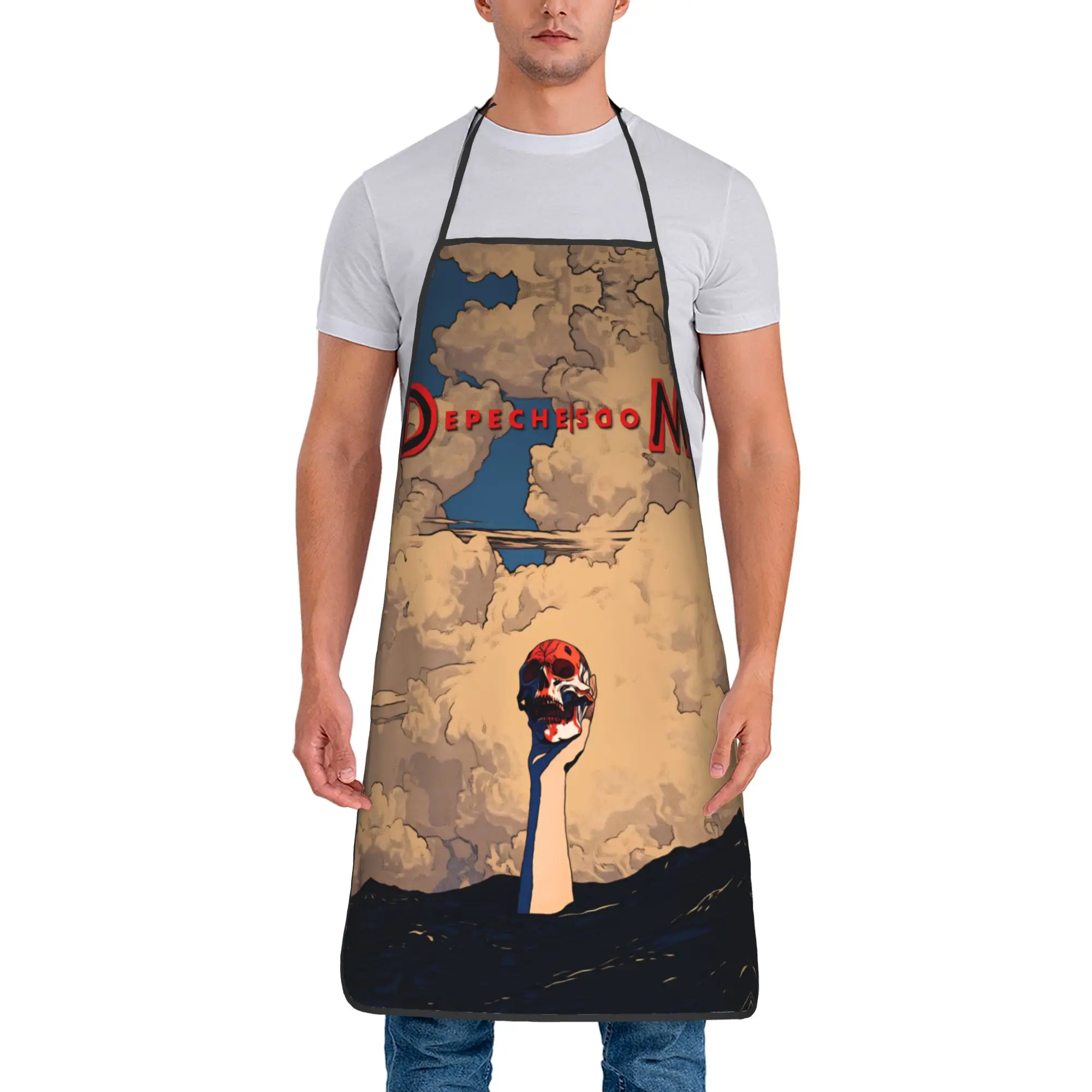 Depeches Band Mode Apron Household Cute Kitchen Accessories Manicure Barbecue Aprons without Pocket
Depeches Band Mode Apron Household Cute Kitchen Accessories Manicure Barbecue Aprons without Pocket