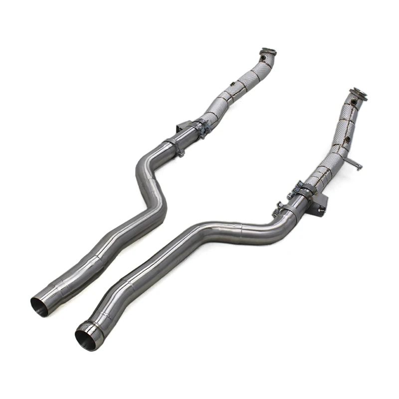 YK Heat Shield Exhaust Pipe In Stock For Mercedes-Benz CLS63 AMG W218/E63 W212 5.5T 2007-2017 Straight-through Exhaust Downpipe
YK Heat Shield Exhaust Pipe In Stock For Mercedes-Benz CLS63 AMG W218/E63 W212 5.5T 2007-2017 Straight-through Exhaust Downpipe