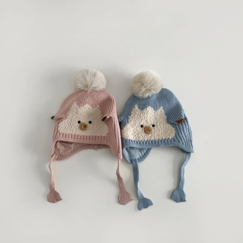 Корейская вязаная шапка с уткой для мальчиков и девочек, зимняя теплая шапка с ушками для младенцев, термошапка с милым животным дизайном для новорожденных
Корейская вязаная шапка с уткой для мальчиков и девочек, зимняя теплая шапка с ушками для младенцев, термошапка с милым животным дизайном для новорожденных