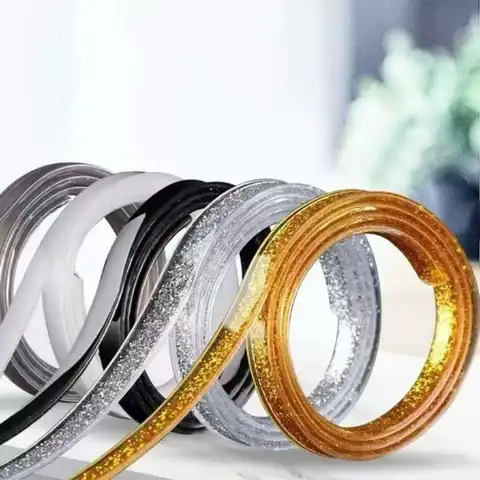 6M Ceramic Tile Gap Tape Kitchen Bathroom Waterproof Beautiful Seam Self-Adhesive Sticker Wall Floor Gap Line Decorative Strip