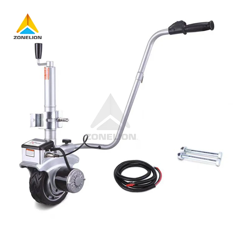 350W 12V Manual Electric Utility Trailer Mover with Jockey Wheel Hydraulic Tools for Vehicles up to 5000Lbs
350W 12V Manual Electric Utility Trailer Mover with Jockey Wheel Hydraulic Tools for Vehicles up to 5000Lbs