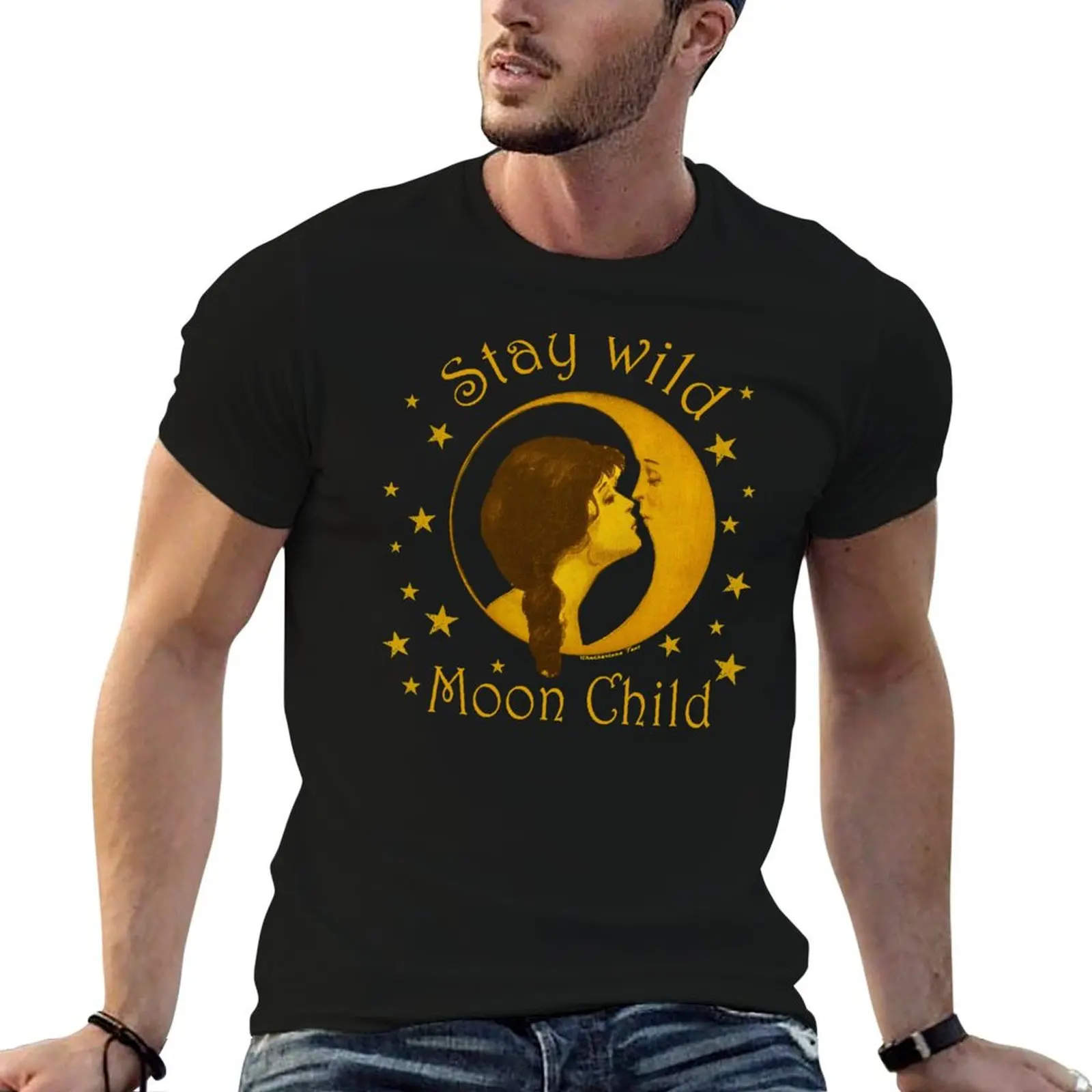 Stay Wild Moon Child Hippie Vibe T-Shirt funny t shirts cotton man t shirt luxury T-Shirt
Stay Wild Moon Child Hippie Vibe T-Shirt funny t shirts cotton man t shirt luxury T-Shirt