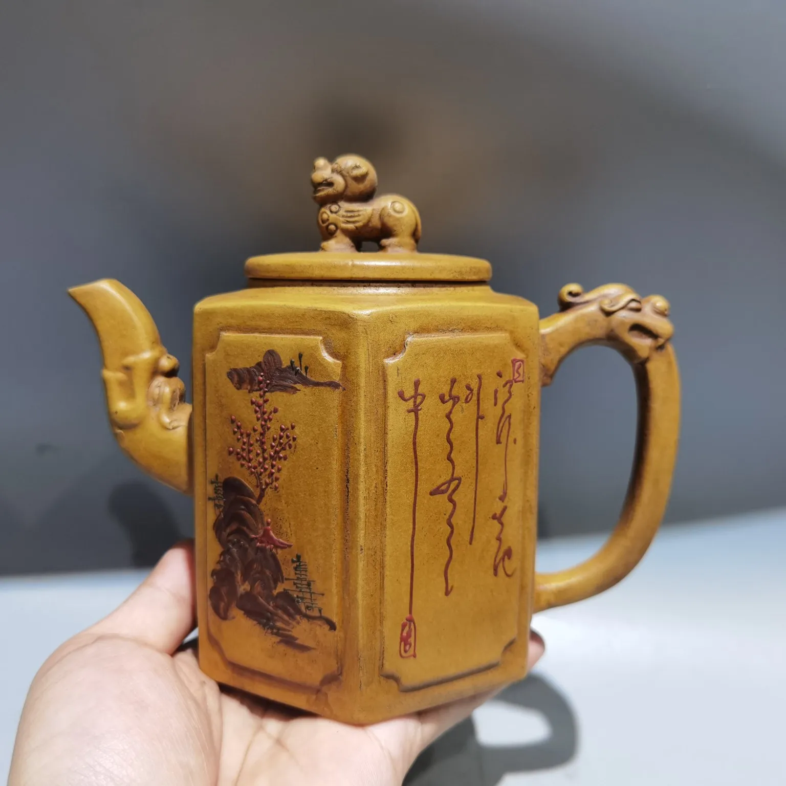 Home Crafts Purple Clay Teapot Ornaments With Exquisite Workmanship and Exquisite Appearance are Worth Collecting
Home Crafts Purple Clay Teapot Ornaments With Exquisite Workmanship and Exquisite Appearance are Worth Collecting