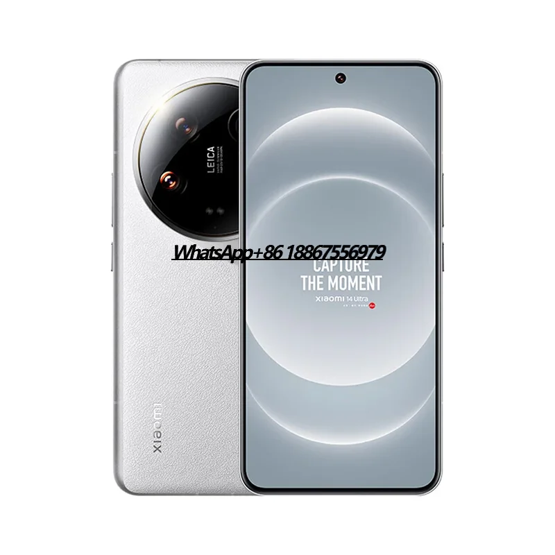 Xiao Mi 14 Ultra Snapdragon 8 Gen 3 6.73 Inch 2K AMOLED Screen 5300mAh Battery Fast Charging 50MP+32MP Smartphone 5G
Xiao Mi 14 Ultra Snapdragon 8 Gen 3 6.73 Inch 2K AMOLED Screen 5300mAh Battery Fast Charging 50MP+32MP Smartphone 5G