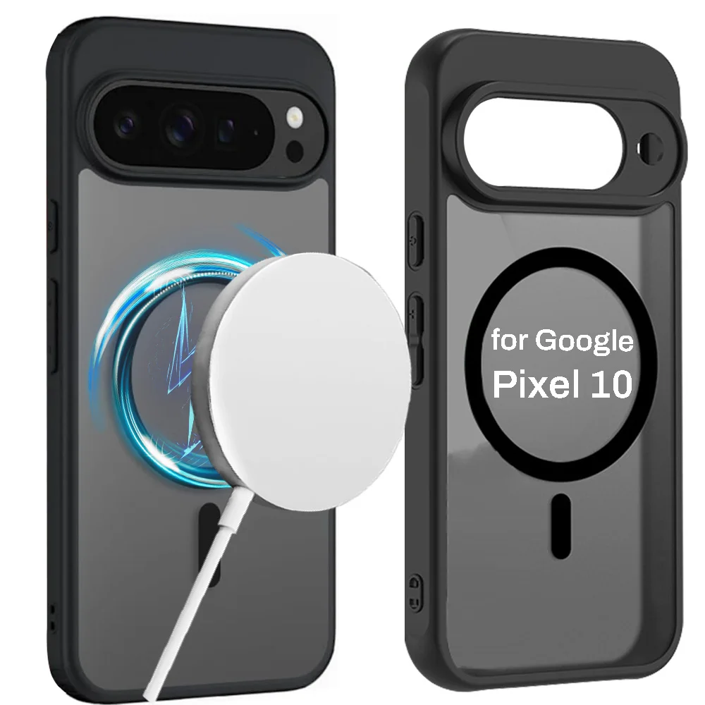 Strong Magnetic Wireless Magsafe Charging Case for Google Pixel 10Pro XL Shockproof Matte Phone Case for For Google Pixel 10 Pro
Strong Magnetic Wireless Magsafe Charging Case for Google Pixel 10Pro XL Shockproof Matte Phone Case for For Google Pixel 10 Pro
