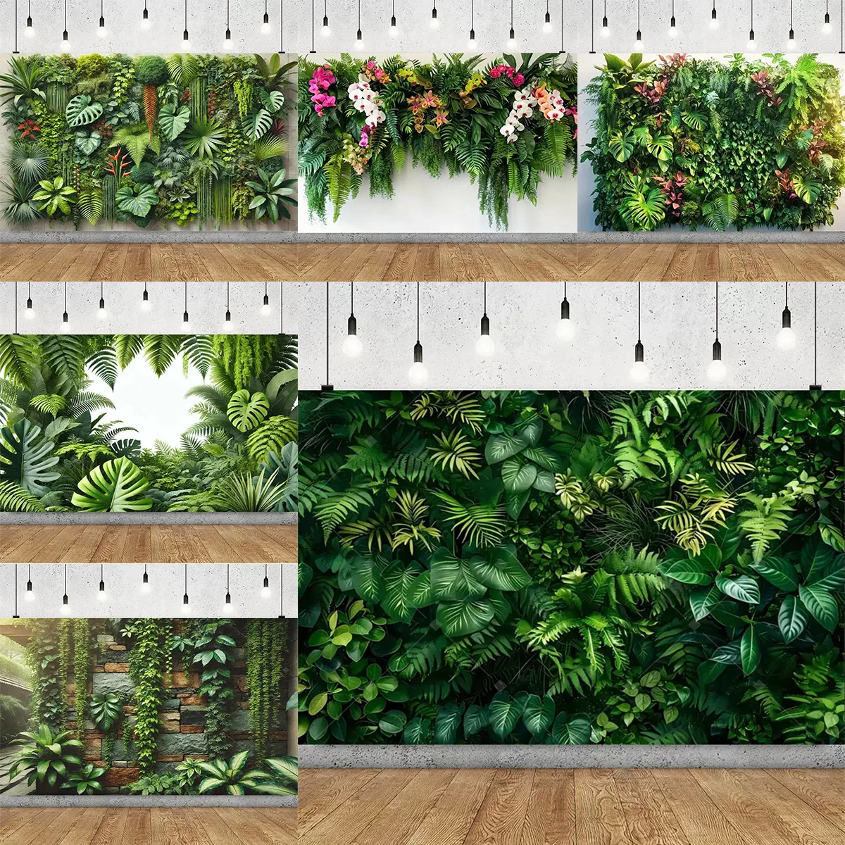 Natural Green Plants Decoration Photography Background Room Office Decor Tropical Green Vine Plants Banner Party Supplies
Natural Green Plants Decoration Photography Background Room Office Decor Tropical Green Vine Plants Banner Party Supplies