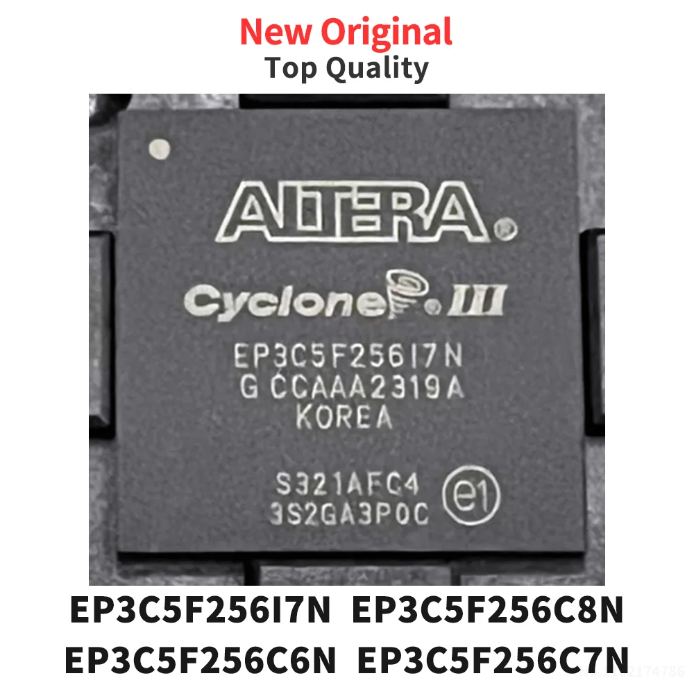 (1 Piece) EP3C5F256I7N EP3C5F256C8N EP3C5F256C6N EP3C5F256C7N EP3C5F256A7N BGA Original
(1 Piece) EP3C5F256I7N EP3C5F256C8N EP3C5F256C6N EP3C5F256C7N EP3C5F256A7N BGA Original