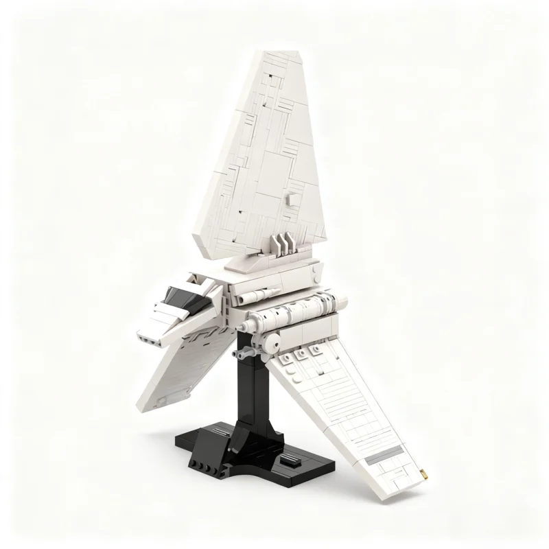941PCS MOC Space Battle Midi Scale Lambda Class T 4A Galactic Empire Shuttle Model Custom Building Blocks DIY Assembly Gift Set
941PCS MOC Space Battle Midi Scale Lambda Class T 4A Galactic Empire Shuttle Model Custom Building Blocks DIY Assembly Gift Set
