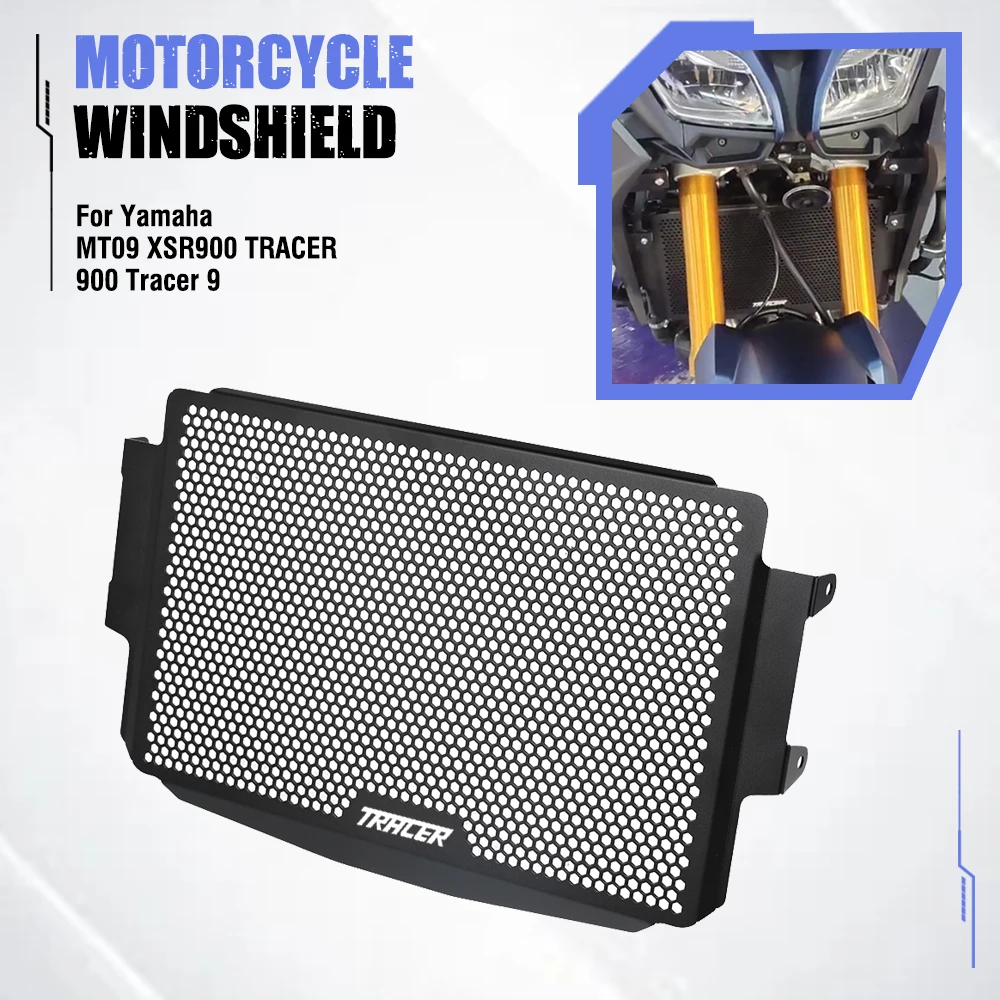 For Yamaha MT09 XSR900 TRACER 900 Tracer 9 GT/GT+ TRACER 9 Motorcycle Aluminum Radiator Guard Grille Cover Protector Protection
For Yamaha MT09 XSR900 TRACER 900 Tracer 9 GT/GT+ TRACER 9 Motorcycle Aluminum Radiator Guard Grille Cover Protector Protection