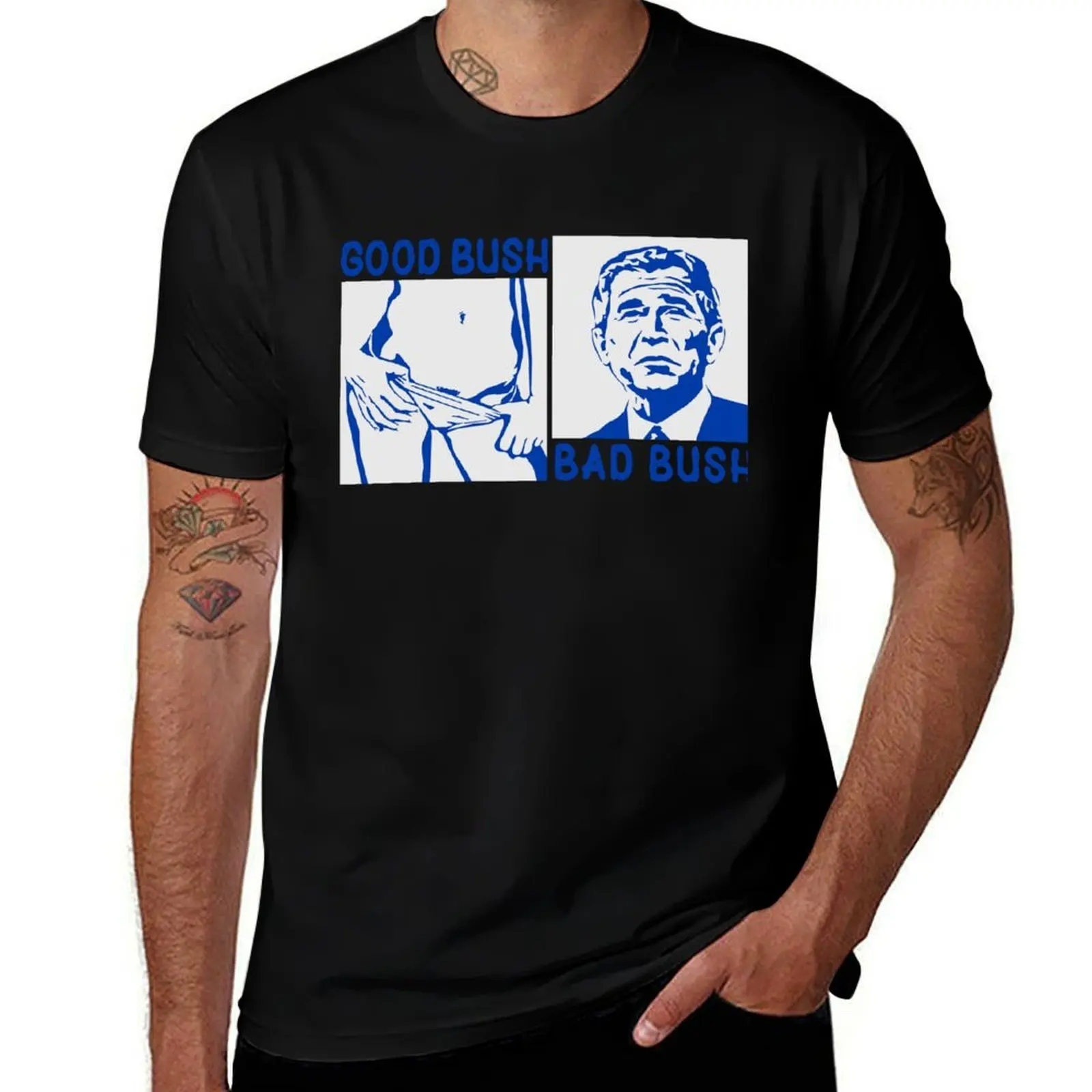 Good Bush Bad Bush T-Shirt basketball graphic tees custom shirt T-shirts oversize t shirts men
Good Bush Bad Bush T-Shirt basketball graphic tees custom shirt T-shirts oversize t shirts men