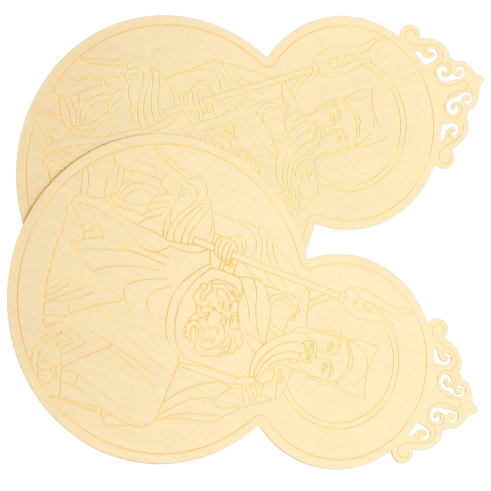 2pcs Copper Taisui For Protection Chinese Feng Shui Charm Card Traditional Prosperity Lucky Decor Card Snake Year
2pcs Copper Taisui For Protection Chinese Feng Shui Charm Card Traditional Prosperity Lucky Decor Card Snake Year