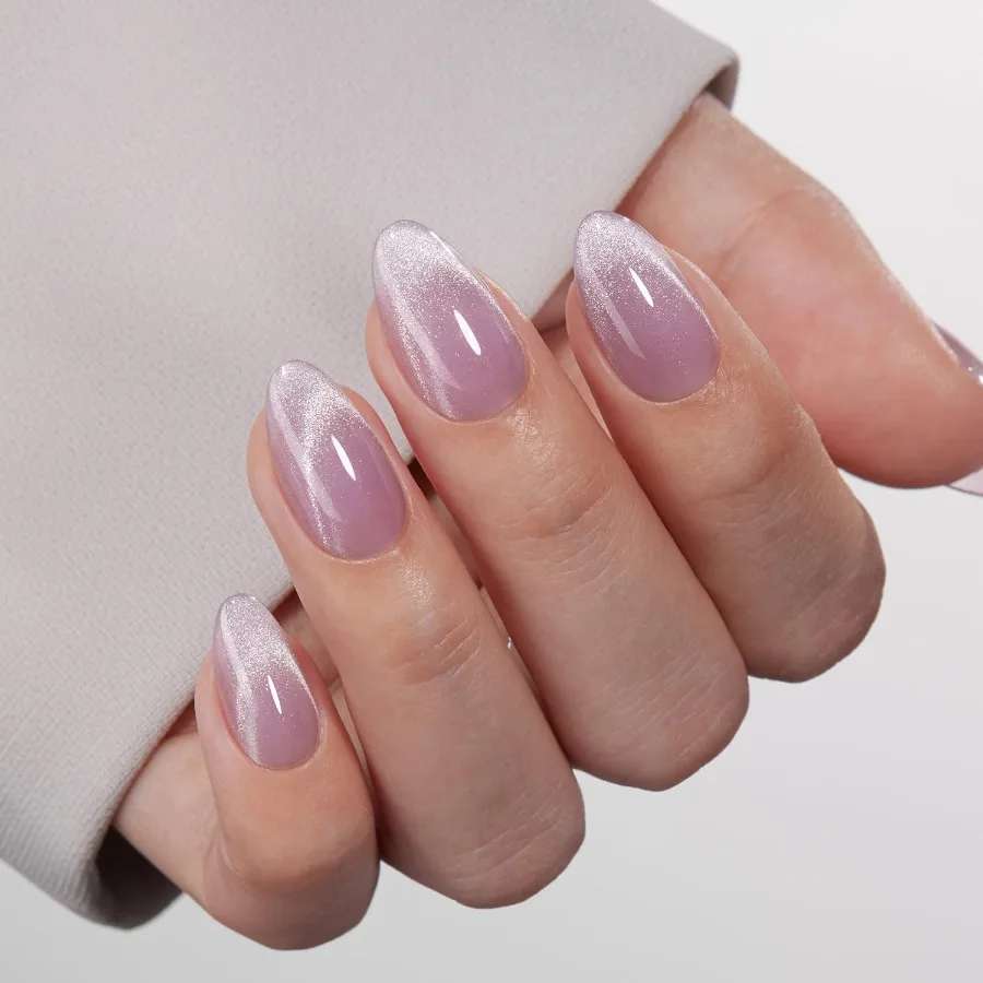Press On Nails Short Almond 32 Pcs 16 Sizes Purple Cat Eye Press On Nails French Tip Acrylic Fake Nails With UV Glue Reusable S
Press On Nails Short Almond 32 Pcs 16 Sizes Purple Cat Eye Press On Nails French Tip Acrylic Fake Nails With UV Glue Reusable S