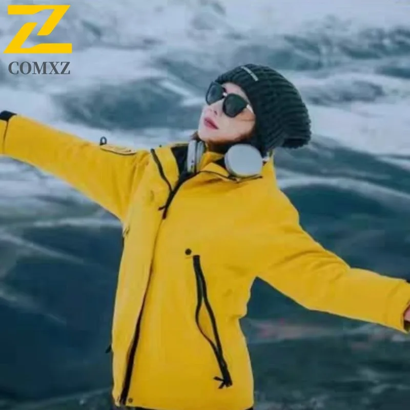 COMXZ Men Outdoor Hooded Hiking Windbreaker Spring Autumn Windproof Waterproof Coat Loose Fit Multi-Pocket Zipper Utility Jacket
COMXZ Men Outdoor Hooded Hiking Windbreaker Spring Autumn Windproof Waterproof Coat Loose Fit Multi-Pocket Zipper Utility Jacket