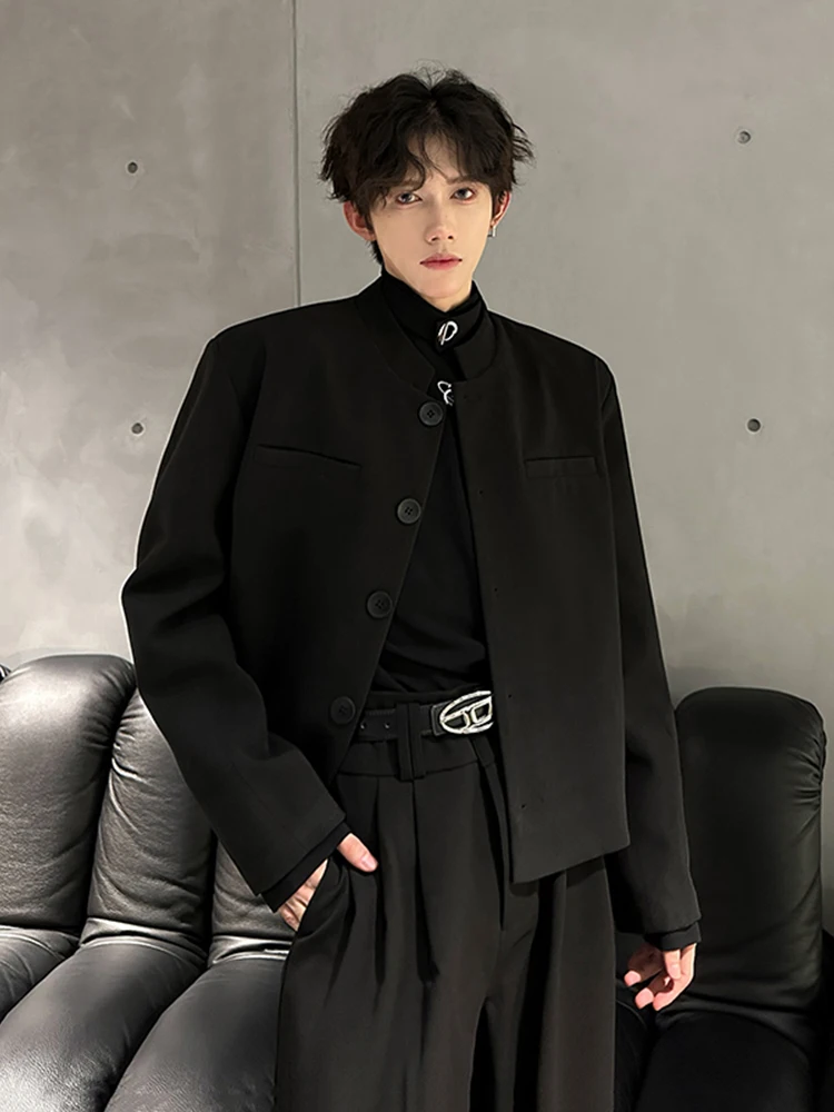 Новый китайский костюм-пиджак с воротником-стойкой для мужчин, весна-осень, приталенный, в западном стиле, высококачественный, для дома и офиса
Новый китайский костюм-пиджак с воротником-стойкой для мужчин, весна-осень, приталенный, в западном стиле, высококачественный, для дома и офиса