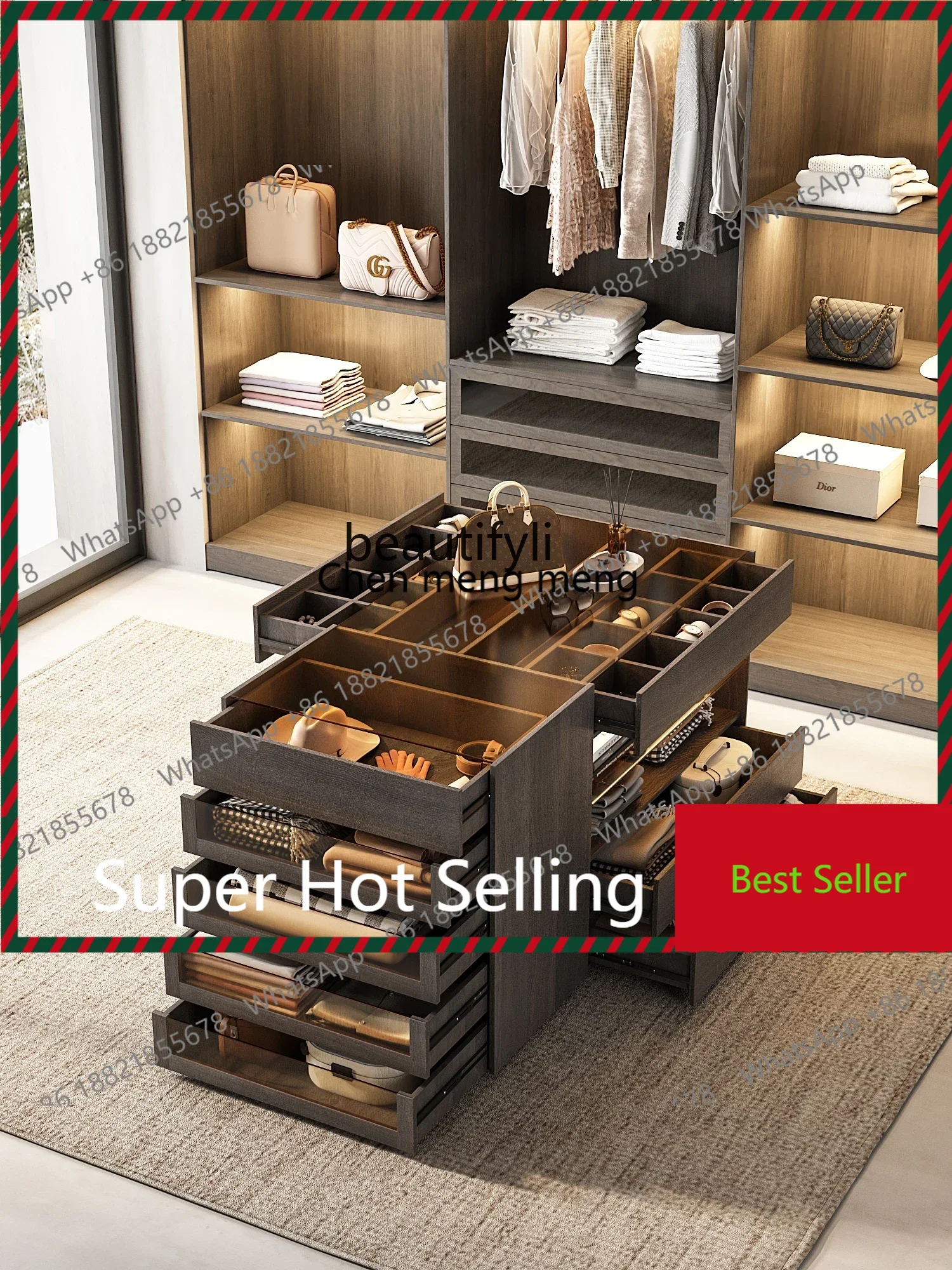K182ZC182Modern simple cloakroom island cabinet jewelry display cabinet double-sided island high-end jewelry cabinet
K182ZC182Modern simple cloakroom island cabinet jewelry display cabinet double-sided island high-end jewelry cabinet