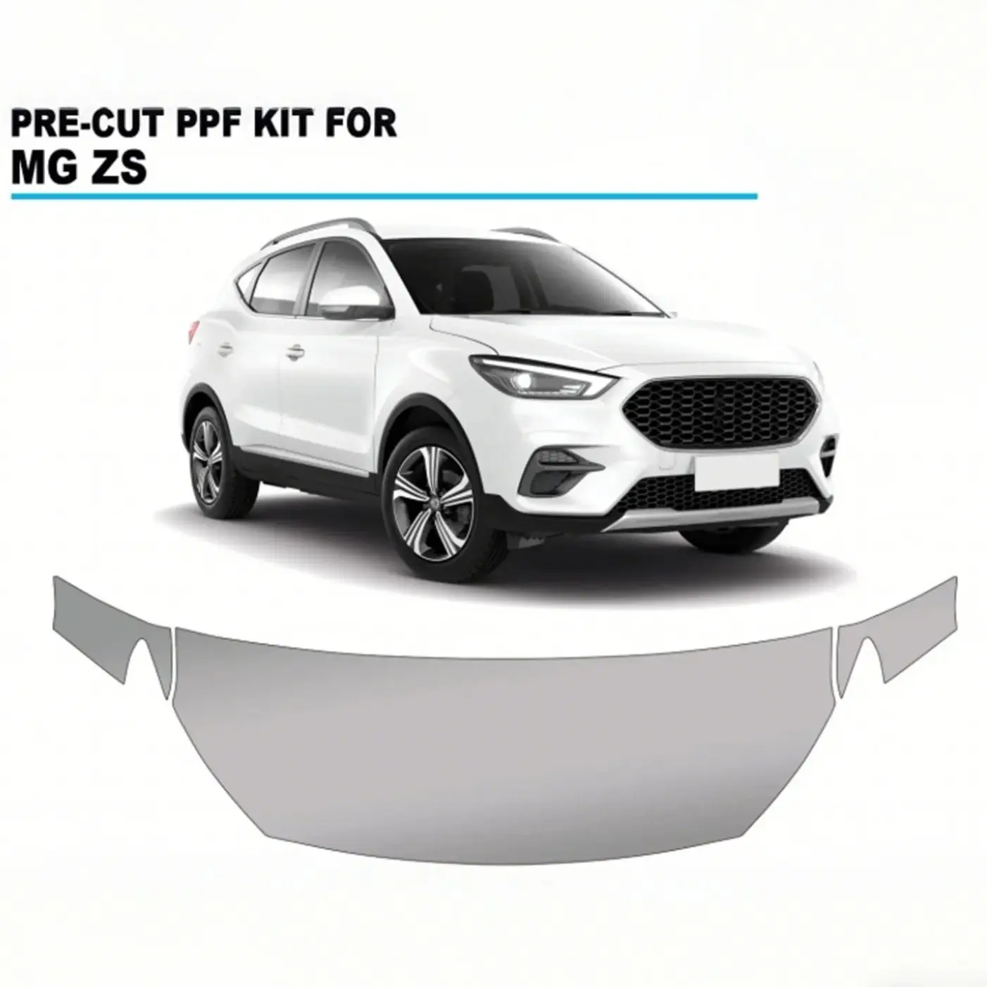 For MG Motors ZS 2020-UP TPU Hood Scratch-Resistant Self-Healing Paint Protection Film Invisible Pre-cut PPF Kit
For MG Motors ZS 2020-UP TPU Hood Scratch-Resistant Self-Healing Paint Protection Film Invisible Pre-cut PPF Kit