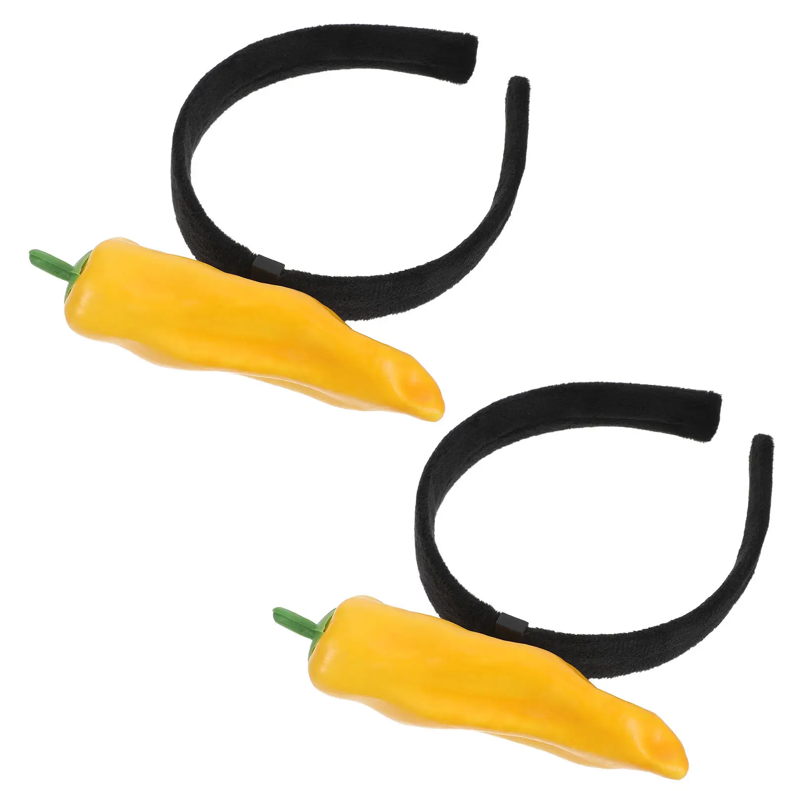 2Pcs Simulation Vegetable Hairband Cute Food Headband for Party Photo Props Cosplay Holiday Chili Pepper Pickle Hair Accessories
2Pcs Simulation Vegetable Hairband Cute Food Headband for Party Photo Props Cosplay Holiday Chili Pepper Pickle Hair Accessories