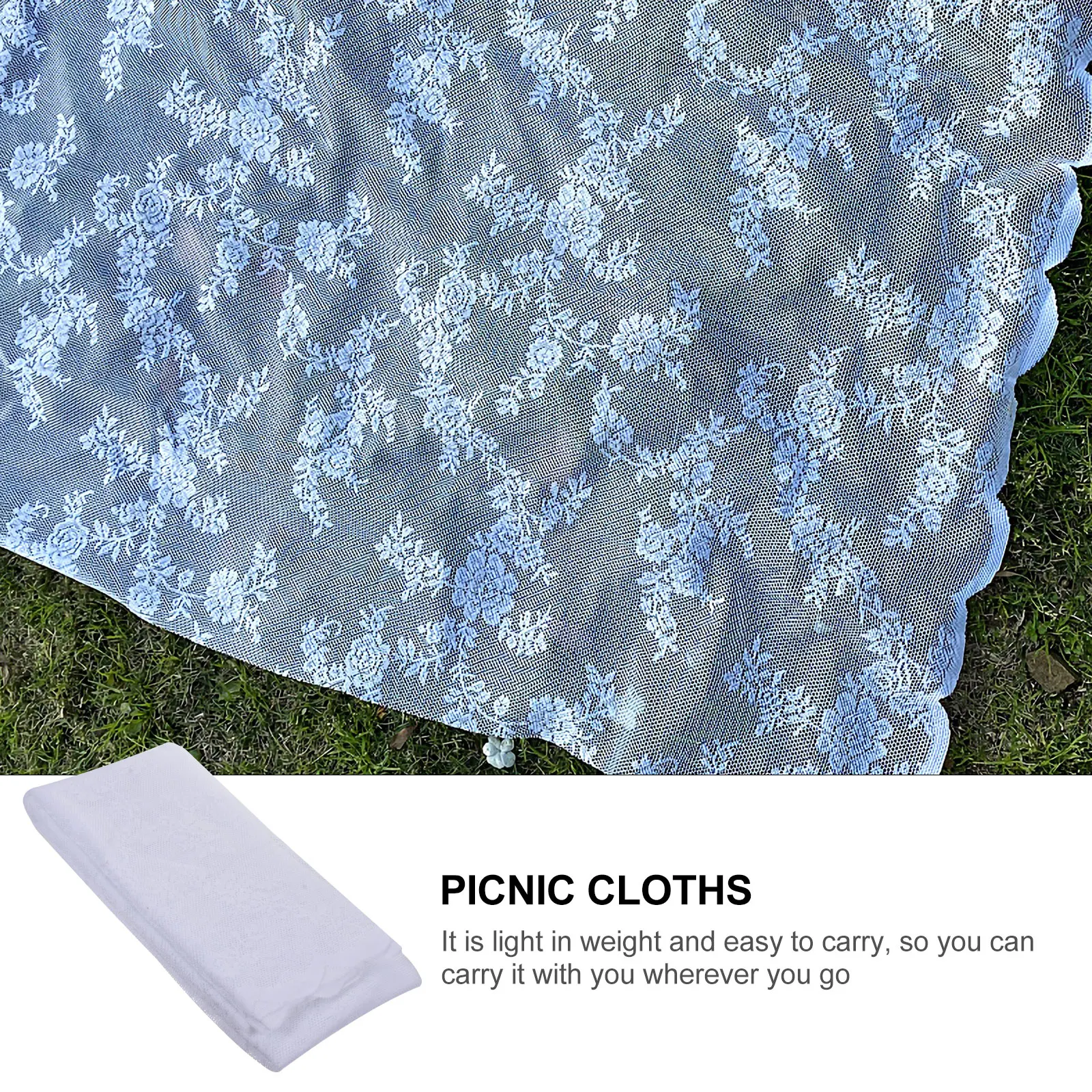 Picnic Lawn Mat Tablecloth Lace Cover Outdoor Blanket Floor Mat Non Fade Clear Printing Easy Carry Home Decor
Picnic Lawn Mat Tablecloth Lace Cover Outdoor Blanket Floor Mat Non Fade Clear Printing Easy Carry Home Decor