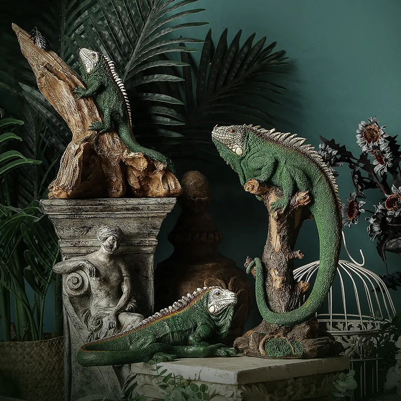 Chameleon Green Lizard Simulation Animal Model Ornament Hotel Home Living Room Garden TV Cabinet Decoration Crafts Cognitive Toy
Chameleon Green Lizard Simulation Animal Model Ornament Hotel Home Living Room Garden TV Cabinet Decoration Crafts Cognitive Toy