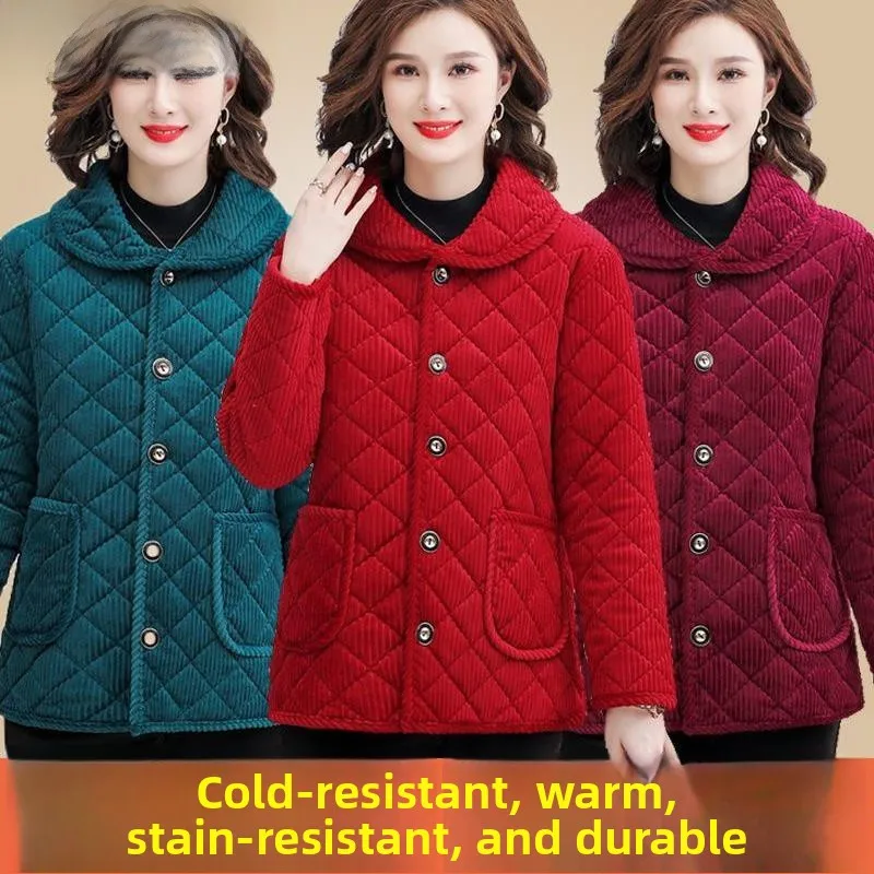 Thickened Fleece Short Cotton Apron for Women Winter Kitchen Work Loose Fit Grandma Coat Mom's Apron Fashionable Warmth
Thickened Fleece Short Cotton Apron for Women Winter Kitchen Work Loose Fit Grandma Coat Mom's Apron Fashionable Warmth