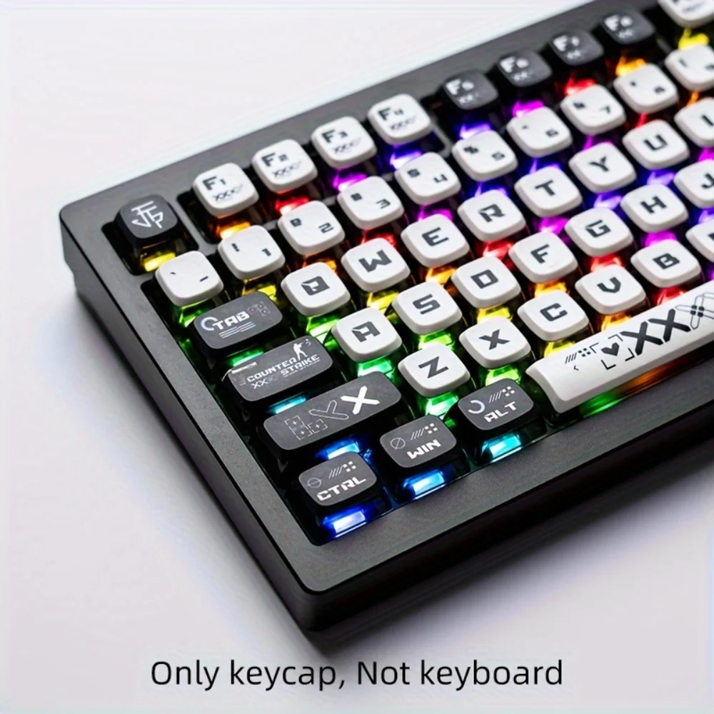 OEM Theme Keycap Printing Kit PBT + PC Four Side Translucent, Pudding Keycaps for 6.25U Space 61 68 75 84 98 104 108
OEM Theme Keycap Printing Kit PBT + PC Four Side Translucent, Pudding Keycaps for 6.25U Space 61 68 75 84 98 104 108