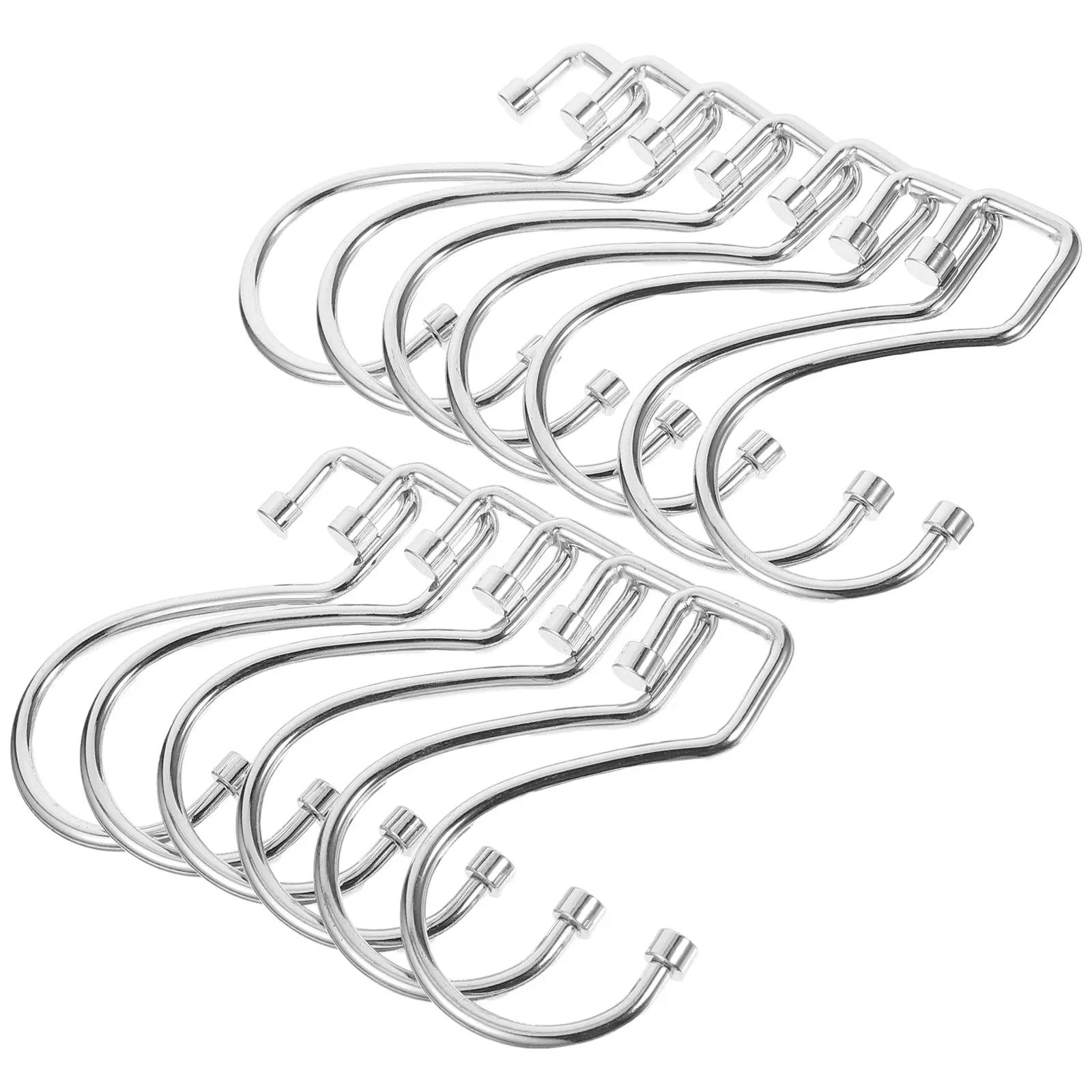 12 Pcs Black Cylinder S Hooks for Bathroom Shower Curtain Hooks Towel Cabinet Hangers Sturdy Iron Modern Decor
12 Pcs Black Cylinder S Hooks for Bathroom Shower Curtain Hooks Towel Cabinet Hangers Sturdy Iron Modern Decor