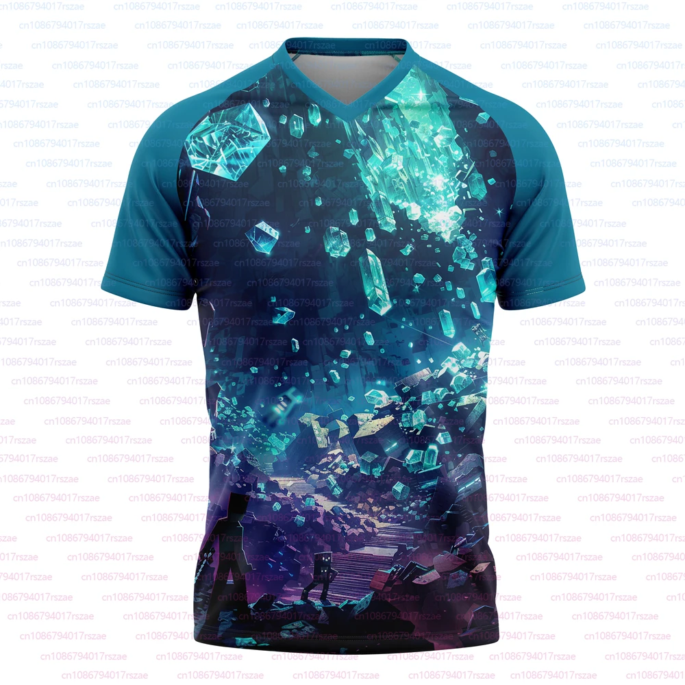 Funny Animation Game 3D Print Clothing Adventure Style Men Cartoon T-Shirt For Boy Fashion 2025 Summer V-Neck Children Tops
Funny Animation Game 3D Print Clothing Adventure Style Men Cartoon T-Shirt For Boy Fashion 2025 Summer V-Neck Children Tops