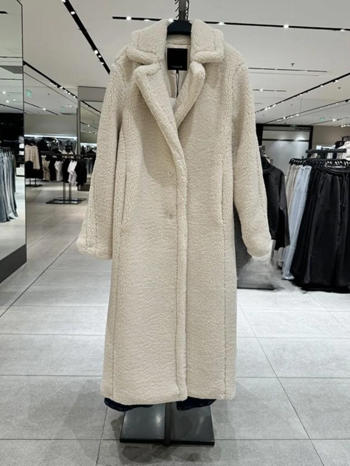 Comfortable Long Fce Women's Coat New Autumn Winter Faion Outerwear URCACHE Straight Cut Long Sve Button up Jaet
Comfortable Long Fce Women's Coat New Autumn Winter Faion Outerwear URCACHE Straight Cut Long Sve Button up Jaet