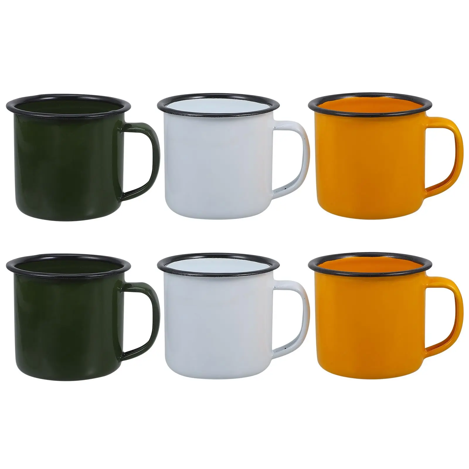 6 Pcs Vintage Enamel Mug Retro Tin Cups 6CM Colored Thick Coated Enamel Small Glass Tea Coffee Cup Home Office Use
6 Pcs Vintage Enamel Mug Retro Tin Cups 6CM Colored Thick Coated Enamel Small Glass Tea Coffee Cup Home Office Use