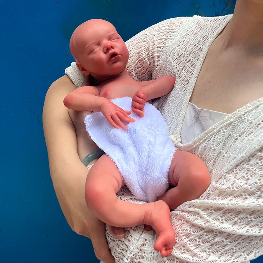 45CM Realistic silicone Bebe Reborn preemy Doll Handmade art Collectibles Toy For Girls Christmas Gift
45CM Realistic silicone Bebe Reborn preemy Doll Handmade art Collectibles Toy For Girls Christmas Gift