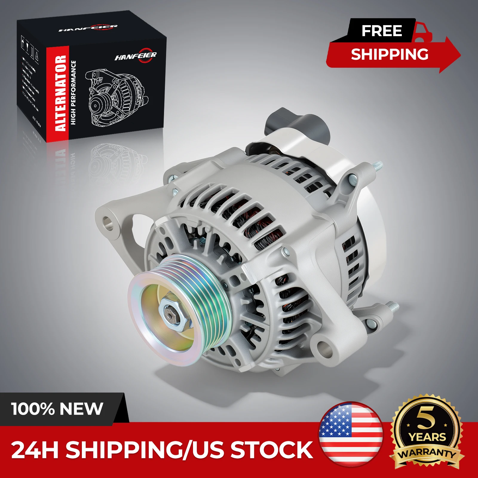 Alternator for Volkswagen Jetta 1993-1999 L4 2.0L 1984cc 121cid 028903025CX
Alternator for Volkswagen Jetta 1993-1999 L4 2.0L 1984cc 121cid 028903025CX